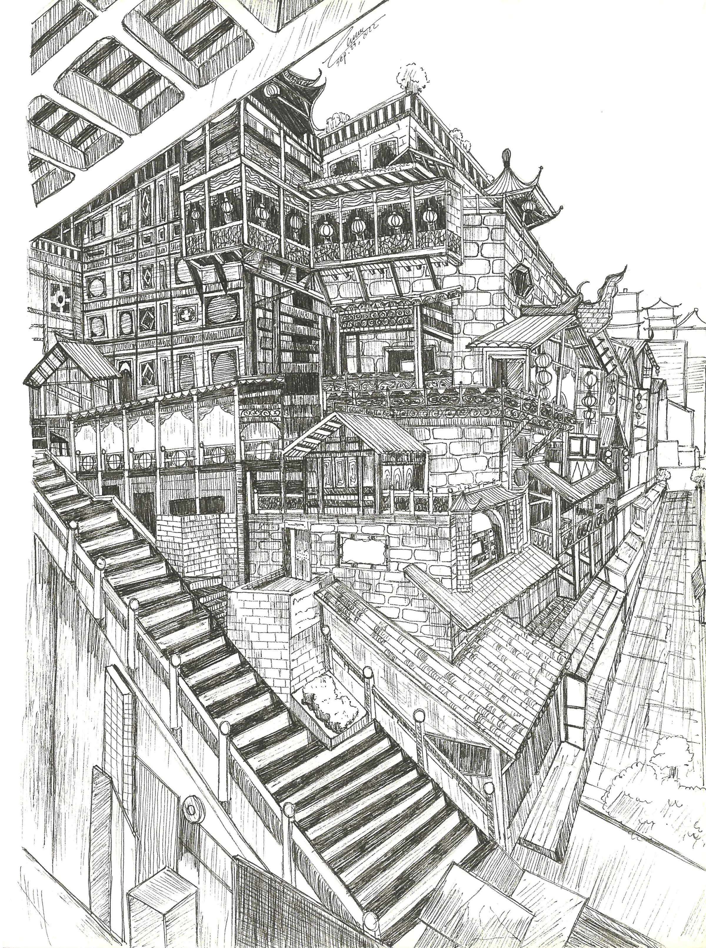 洪崖洞, 2022